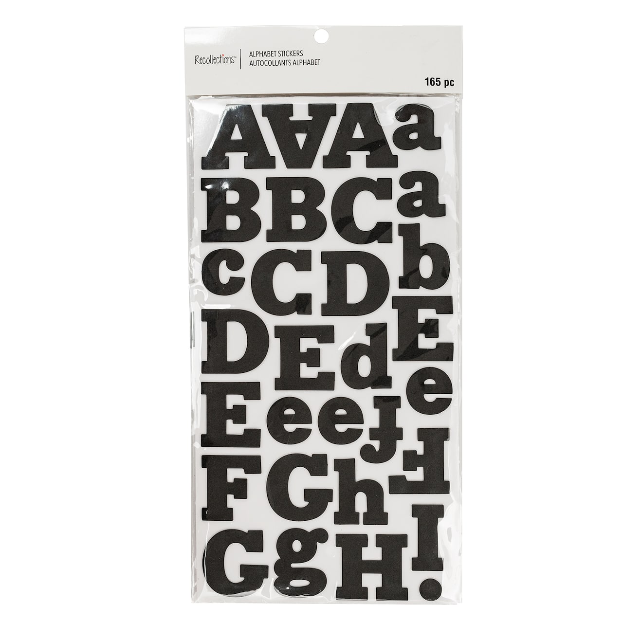 Large Black Foam Alphabet Stickers by Recollections™